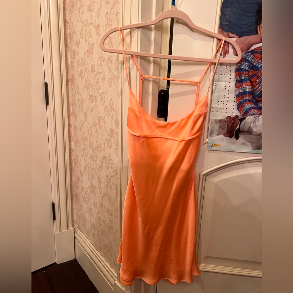 ZARA - ORANGE SUMMER DRESS